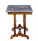 Antique Mahogany and Marble Side Table, Image 3