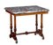 Antique Mahogany and Marble Side Table, Image 4