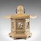 Antique Chinese Cedar Ceiling Lantern Lamp, 1880s 1