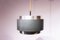 Danish Metal Saturn Pendant Lamp by Johannes Hammerborg, 1960s, Image 1