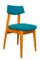 Scandinavian Ash Dining Chairs, 1950s, Set of 4 1