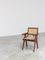Teak Chandigarh Desk Chair by Pierre Jeanneret, 1950s 1
