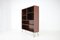 Danish Iron and Palisander Bookcase from Omann Jun, 1960s 5