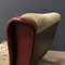Italian Red Faux Leather Senior Armchair by Marco Zanuso for Arflex, 1950s 10