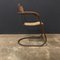Stuhl mit Röhrengestell aus Kupfer & Holz von Paul Schuitema, 1930er 3