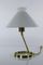 Mid-Century Italian Brass and Metal Table Lamp, 1950s 1