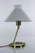 Mid-Century Italian Brass and Metal Table Lamp, 1950s, Image 3