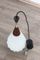 Italienische Mid-Century Deckenlampe aus Glas & Metall von Targetti Sankey 10