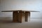 Table Basse Vintage en Travertin, Italie, 1970s 3