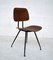 Italian Steel and Wood Side Chair from Rima, 1950s 1