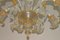 Lampada da soffitto in vetro soffiato a mano di Maestri Vetrai, Italia, anni '60, Immagine 4