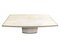 French Travertine Dining Table by Willy Rizzo for Jean Charles, 1970s 1