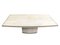 French Travertine Dining Table by Willy Rizzo for Jean Charles, 1970s, Image 1