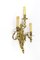 French Gilt Bronze 3-Light Sconce, 1920s 11