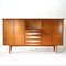 Vintage Highboard aus Nussholz, 1950er 5