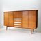 Vintage Walnut Highboard, 1950s 7