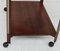 Italian Rosewood Serving Bar Cart by Ico & Luisa Parisi for Stildomus, 1960s, Image 6