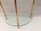 Demiline Brass & Glass Console Table, Image 4