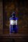Antike blaue Apothekerflaschen von York Glass Company, 3er Set 7