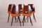 Beech Desk Chairs by František Jirák for Tatra, 1950s, Set of 5 6