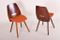 Beech Desk Chairs by František Jirák for Tatra, 1950s, Set of 5 9