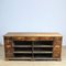 Vintage Industrial German Oak Pharmacist Counter, 1930s 6