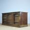 Vintage Industrial German Oak Pharmacist Counter, 1930s, Image 9