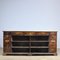 Vintage Industrial German Oak Pharmacist Counter, 1930s 1