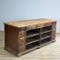 Vintage Industrial German Oak Pharmacist Counter, 1930s 14