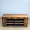 Vintage Industrial German Oak Pharmacist Counter, 1930s 10