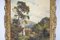 Frederick William Hulme, Paesaggio rurale con fanciulla che riposa, Olio su tela, Fine XIX secolo, Con cornice, Immagine 3
