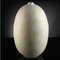 Light Yellow Metallic Stoneware Oliva Damasco Vase from VGnewtrend, Image 1