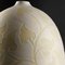 Light Yellow Metallic Stoneware Oliva Damasco Vase from VGnewtrend, Image 2