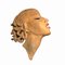 Art Deco Hungarian Ceramic Wall Mask by Dr Rank Rezso, 1930s, Image 1