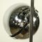 Lampada da terra sferica vintage in metallo cromato di Goffredo Reggiani per Goffredo Reggiani, anni '60, Immagine 5