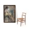 Pintura de mujer sentada de Noemi Frascio, años 60, Imagen 8