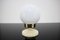 Vintage Brass and Glass Table Lamp, 1980s, Image 1