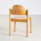 Stackable Beech Side Chair, 1970s 5
