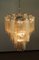 Vintage Italian Chrome Plating and Glass Chandelier, 1982 8