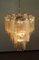 Vintage Italian Chrome Plating and Glass Chandelier, 1982, Image 8