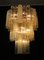 Vintage Italian Chrome Plating and Glass Chandelier, 1982 11