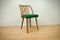 Beech and Fabric Dining Chairs by Antonín Šuman for TON, 1960s, Set of 4, Image 6