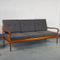 Deutsches Knoll Antimott 3-Sitzer Sofa mit Gestell aus Teak von Walter Knoll, 1960er 10