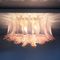 Vintage Italian Glass Chandelier, 1982 8