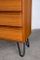 Danish Steel and Teak Dresser from Gasvig Møbler, 1960s, Image 12