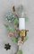 Vintage Italian Flower Wall Light Sconces, Set of 2 2