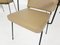 Beige Leatherette and Metal Dining Chairs, 1960s, Set of 6 11