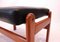 Danish Leather & Teak Lounge Chair & Footstool by Jørgen Bækmark for FDB, 1960s, Set of 2, Image 7