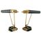 French Brass Table Lamps by Eileen Gray for Jumo, 1940s, Set of 2, Image 1