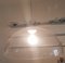 Large Clear Acrylic Glass Ceiling Lamp by Vico Magistretti for Oluce, 1960s, Image 3